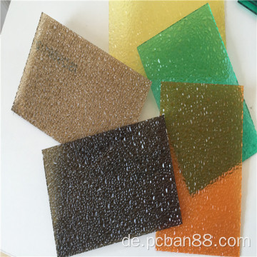 3 mm Polycarbonat geprägte geprägte Blätter für Badezimmer